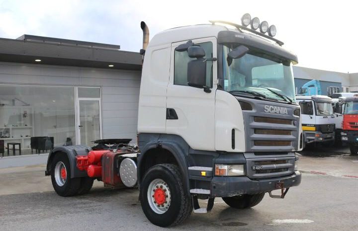 Scania 420 4×4 2008 Tactor lleno