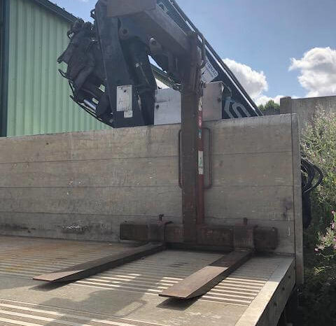 Scania 114G 380 8×4 Hidrogrua HIAB 166 DS-4 HIDOU lleno