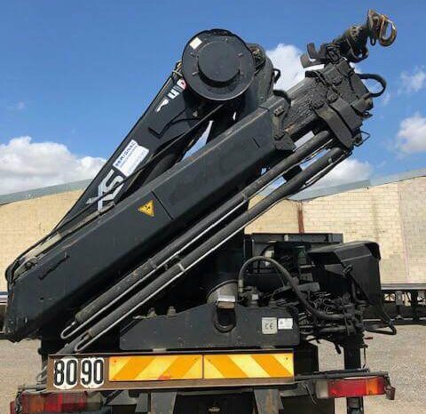 Scania 114G 380 8×4 Hidrogrua HIAB 166 DS-4 HIDOU lleno