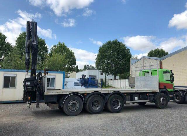 Scania 114G 380 8×4 Hidrogrua HIAB 166 DS-4 HIDOU lleno