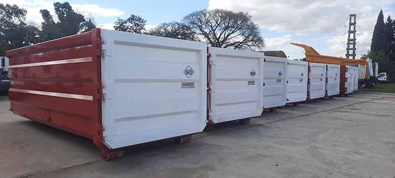 Volquetero y Roll Off lleno