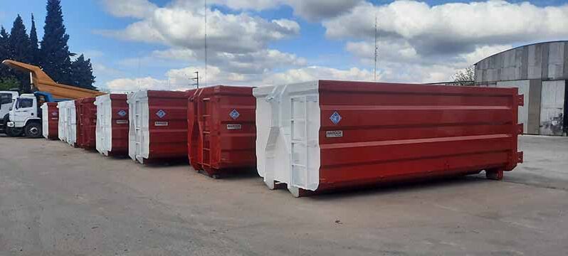 Volquetero y Roll Off lleno