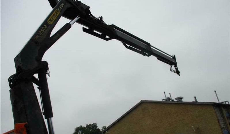 Scania R420 8×4 2006 Hidrogrua Palfinger PK 12502 y Volcadora Bi Lateral lleno