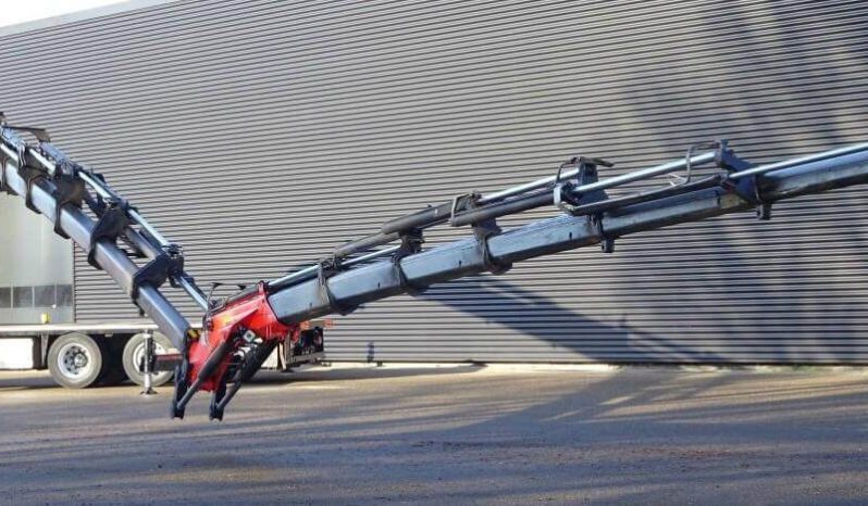 Scania P380 8×2 2009 Hidrogrua Palfinger PK 100002 + JIB PJ125E TM lleno