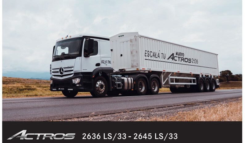 Mercedes Benz Nuevo Actros lleno