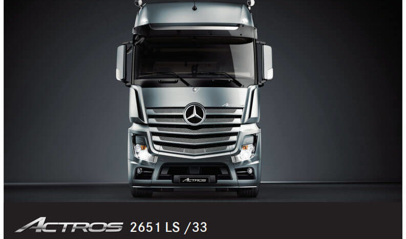 Mercedes Benz Nuevo Actros lleno