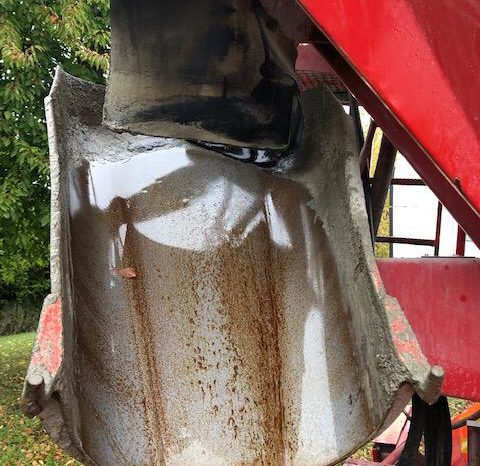 Scania P380 8×4 2006 Mixer lleno