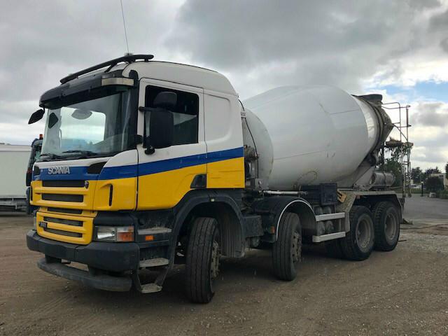 Scania P380 8×4 2008 Mixer