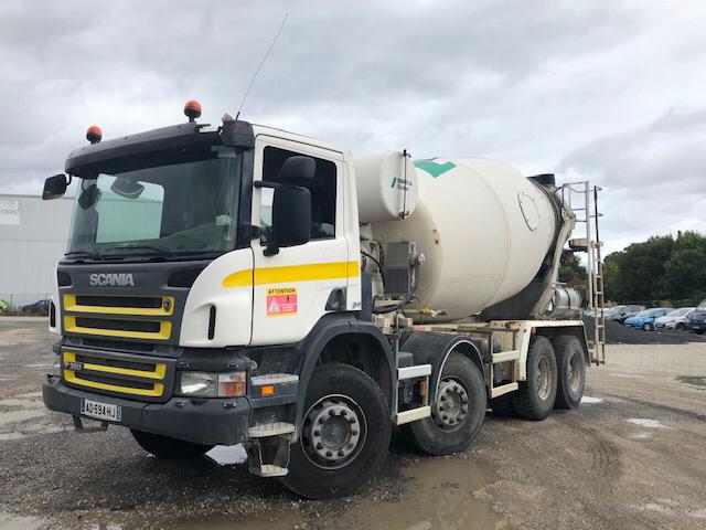 Scania P380 8×4 2009 Mixer