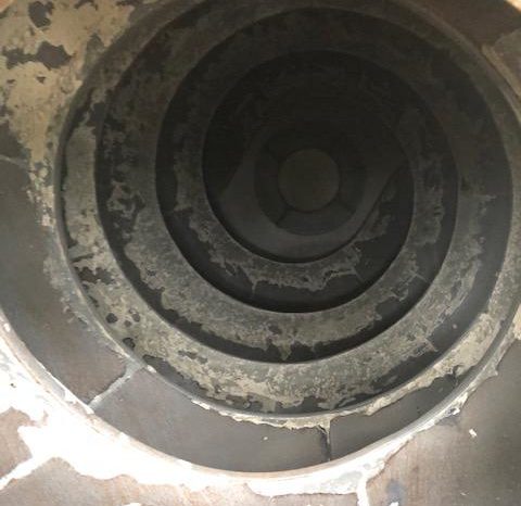 Scania P380 8×4 2009 Mixer lleno