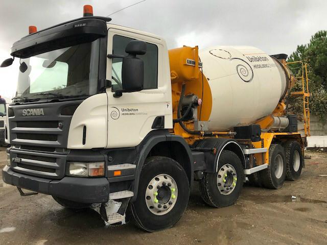 SCANIA P380 8×4 2011 MIXER
