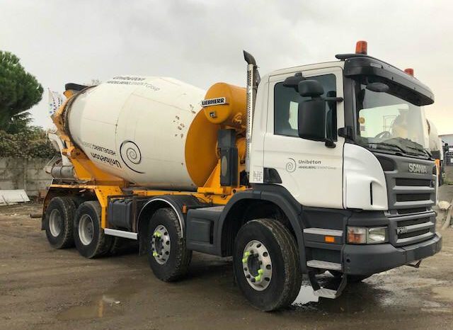 SCANIA P380 8×4 2011 MIXER lleno
