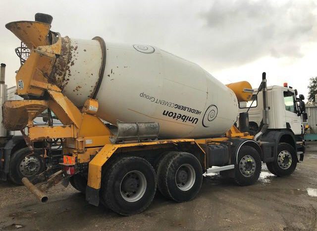 SCANIA P380 8×4 2011 MIXER lleno