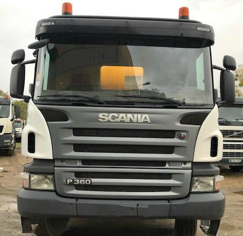 SCANIA P380 8×4 2011 MIXER lleno
