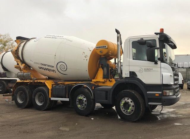 SCANIA P380 8×4 2011 MIXER lleno