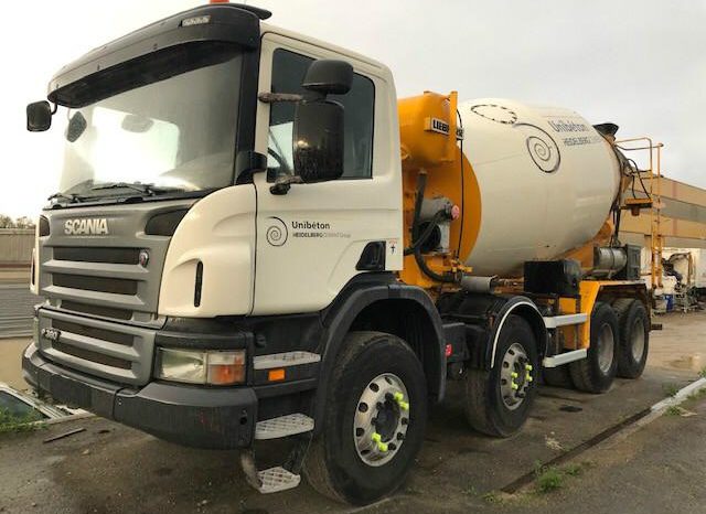 SCANIA P380 8×4 2011 MIXER lleno
