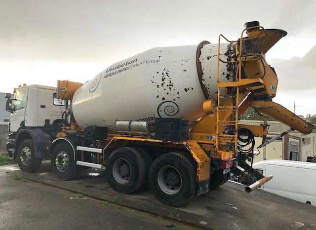 SCANIA P380 8×4 2011 MIXER lleno