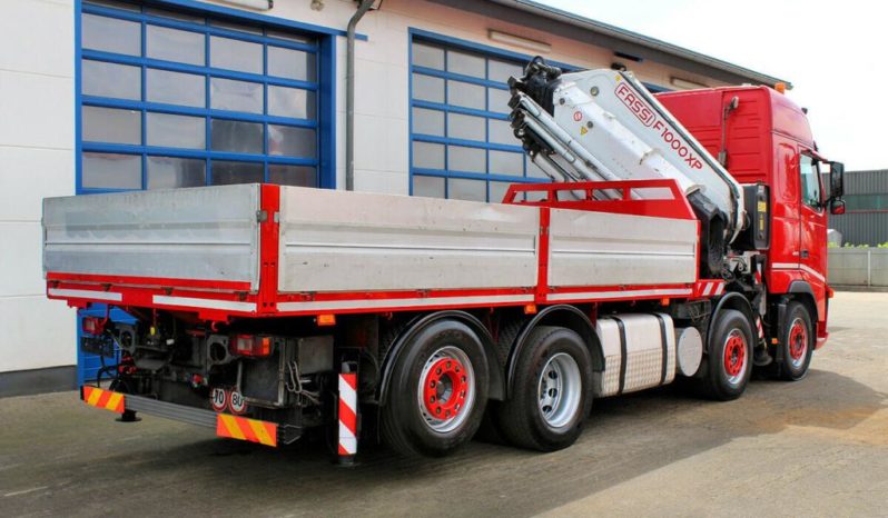 VOLVO FH12 2004 8×2 Hidrogrua FASSI F1000 lleno