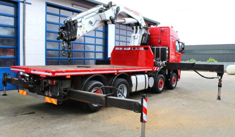 VOLVO FH12 2004 8×2 Hidrogrua FASSI F1000 lleno