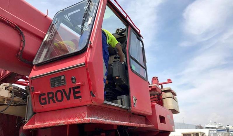 GRUA GROVE GMK 4075 lleno