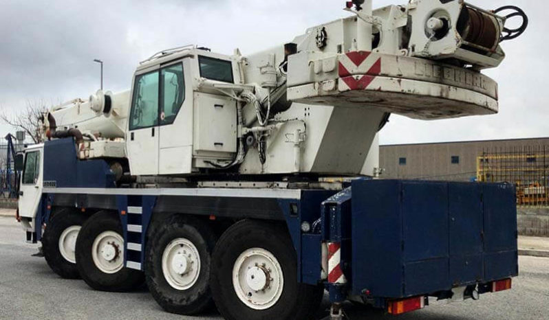 GRUA LIEBHERR LTM 1080 lleno
