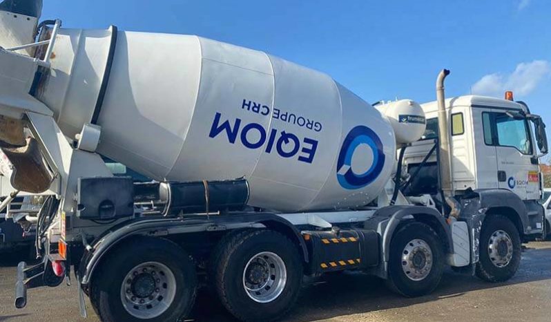 MAN TGS 32.40. 8×4 MIXER HORMIGONERO lleno