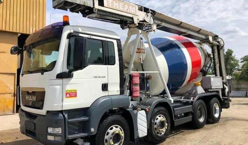 MAN TGS 32400 8×4 Trompo Hormigonero lleno