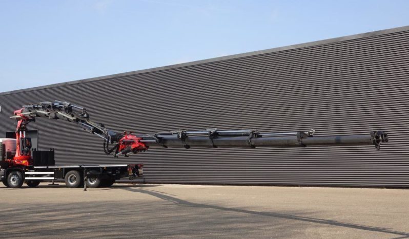 MAN 35.480. 8×4 Hidrogrua FASSI F85/95 + Jib. 8 hidráulicos lleno