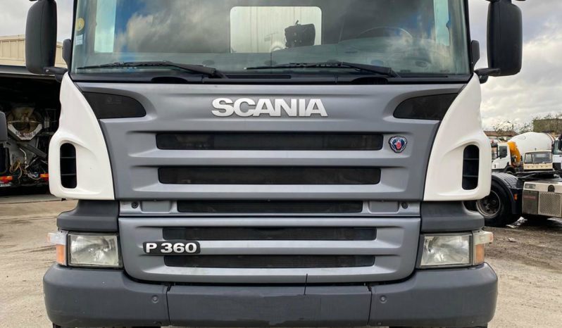 SCANIA P360. 8×4 Trompo Liebherr HTM 904 lleno