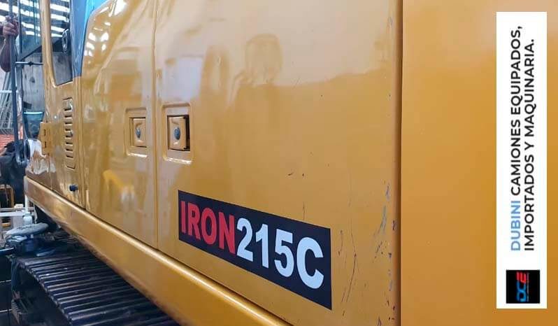 Excavadora XCMG 215C lleno