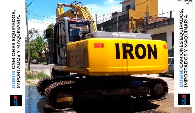 Excavadora XCMG 215C lleno