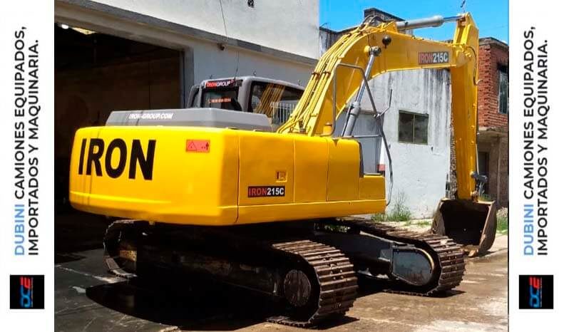 Excavadora XCMG 215C lleno