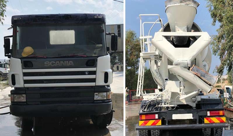 SCANIA 124-360 8×4 Con Trompo Imer 10m3 lleno