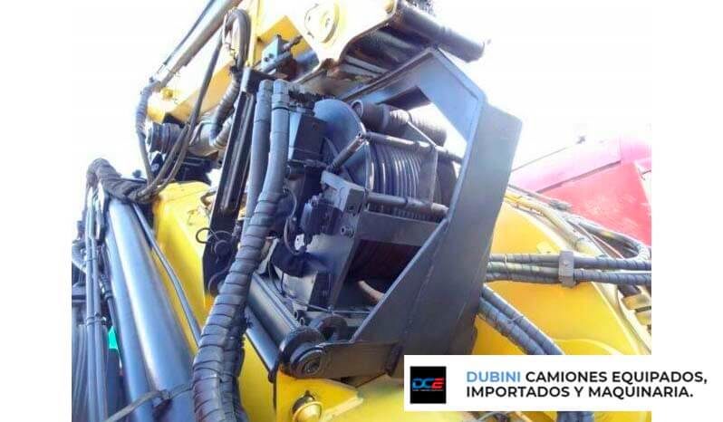 SCANIA 480 8×4 + Hidrogrua EFFER 1250 + Jib lleno