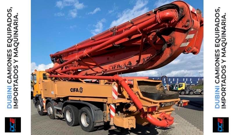 IVECO Cursor 410-E38  8×4 + Bomba CIFA K40 lleno