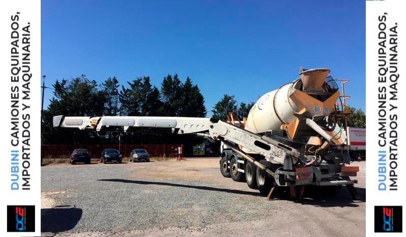 SCANIA P380 8×4 + Trompo Liebherr 8m3 + Cinta THEAM lleno