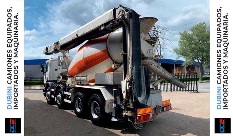 SCANIA P380 8×4 + Trompo Liebherr 8m3 + Cinta Theam lleno