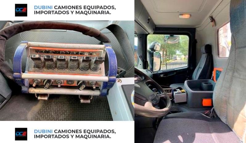 SCANIA P380 8×4 + Trompo Liebherr 8m3 + Cinta Theam lleno