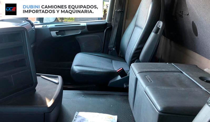 SCANIA G480 8×2 + Hidrogrua HIAB 244 EP-5 Hidou + Equipo Roll Off a Cinta lleno