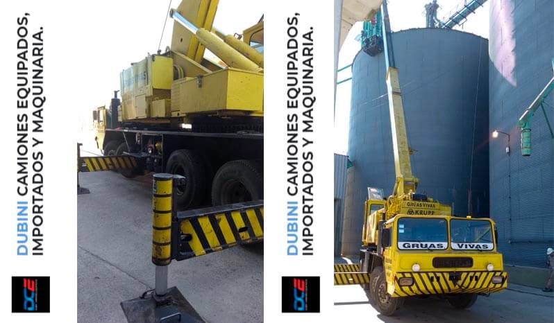 Grua Krupp 40tn 1980 lleno