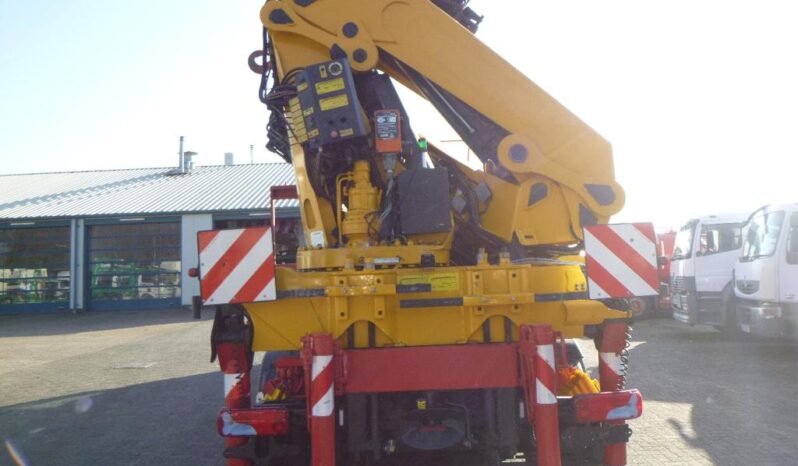 MAN 35-480.  8×4 Tridem Grúa Palfinger PK 66000 lleno