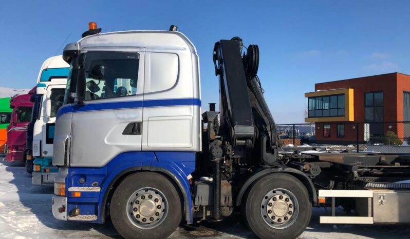 Scania R420 2008 Hidrogrúa HIAB 244 lleno