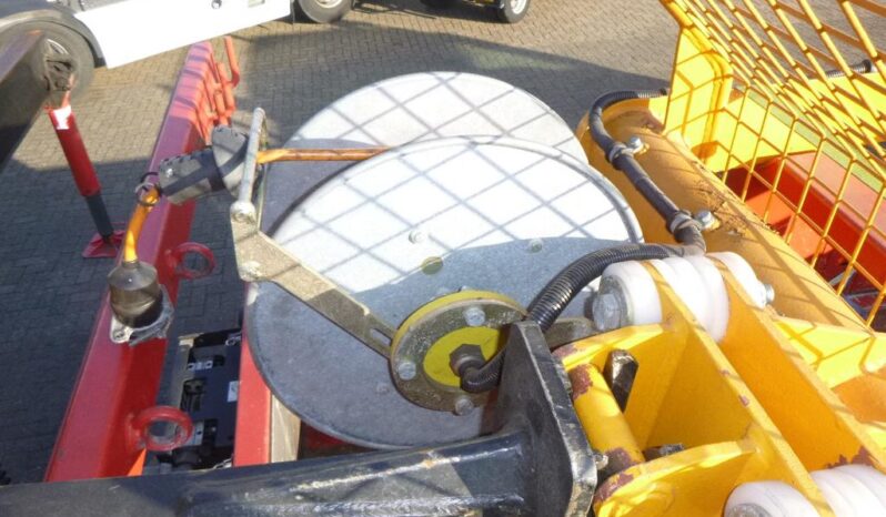 MAN 35-480.  8×4 Tridem Grúa Palfinger PK 66000 lleno